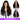 Megalook 13x6 Three-Go™ Glueless Wig Straight With Drawstring Natural Black 100% Human Hair Wig