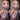 Ash Purple Straight 13x6 Three Go Glueless Wig Model Show