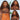 Brown Highlight Jerry Curly 13x6 Three Go Wig Model