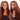 Reddish Brown Straight 13x4 Lace Front Wig One Model Two Sides