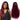 Megalook Bogo Free 4X4 1B99J Straight 180% Density 12-28 Inch Wig