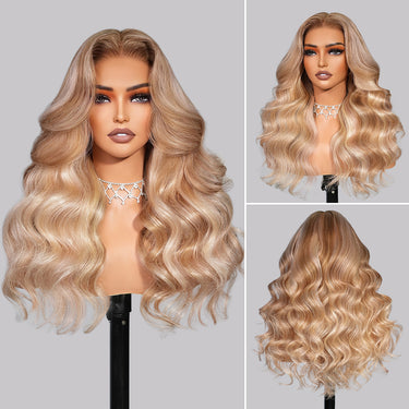 Ash Blonde Highlight 6x5 Wig Real Show