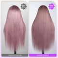 Ash Purple 13x6 Wig 180% Density VS 250% Density