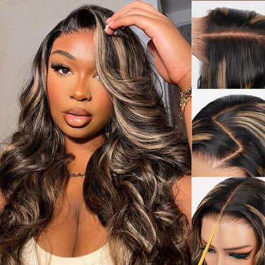 Balayage Body Wave Lace Front Wig Details