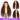 Chocolate Brown Jerry Curly 13x6 Three Go Wig Real Show