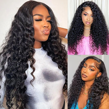 Loose Curly Kinky Curly Water Wave 3 Different Styles