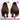 4 Chocolate Brown 13x6 Three Go Wig 180 VS 250% Density