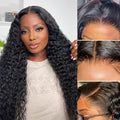 Black Deep Wave Wigs Details