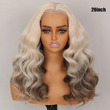 Megalook New Arrival Ombre Peekaboo Honey Blonde Wig 5x6 Loose Body Wave Glueless Lace Closure Human Hair Wigs(No Code Needed)