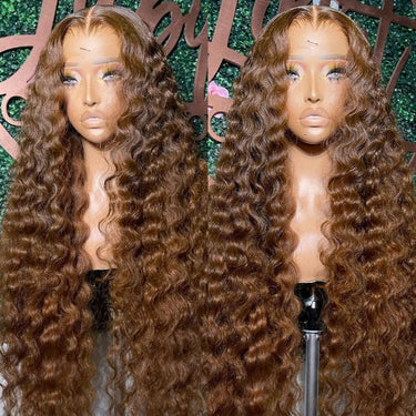 (Super Deal)Loose Deep 30inch Long 13x4 Transparent Lace Frontal Wigs Pre-plucked Natural Hairline Breathable Airy Cap Human Hair Wig