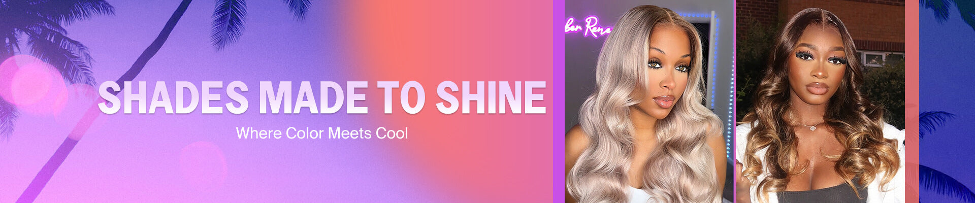 Megalook Summer Color Wigs Collection