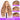 Milk Tea Brown Wig Part Everywhere