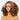 Honey Blonde Highlight Bouncy Curly Wig On Sides