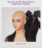Description Midnight Blue 13x6 Glueless Wig Fast On Fast Off &autoplay