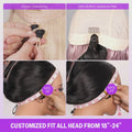 Blonde 13x6 Wig With Drawstring Fit All Head From 18-24inches &autoplay