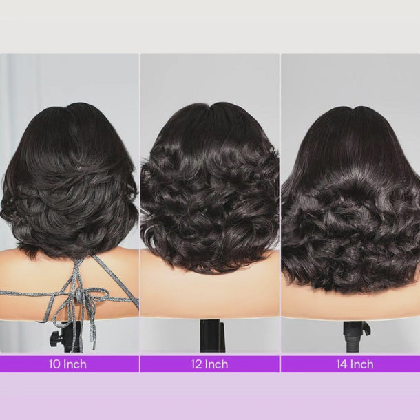 Short Body Wave 6x5 Glueless Wig 10 12 14inch