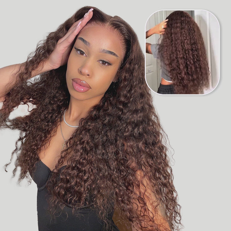 Brown Water Wave 13x6 Three Go Wig Models &autoplay