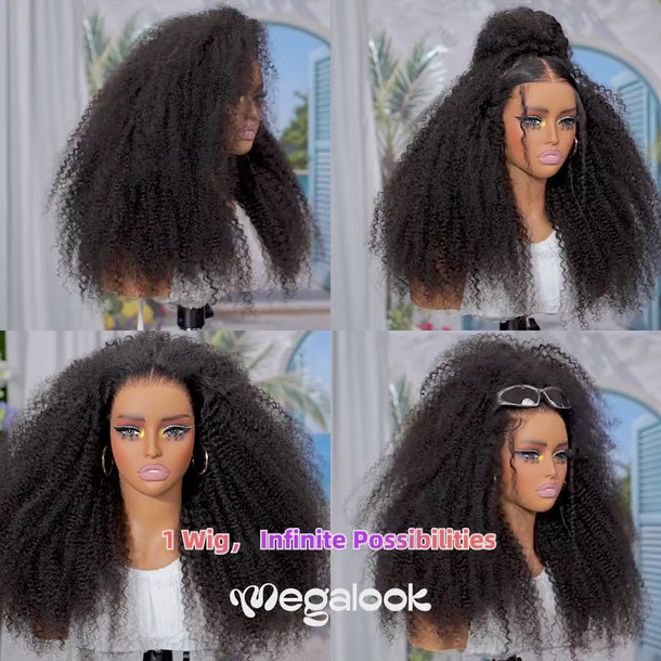 HD Lace Wig Afro Curly wig
