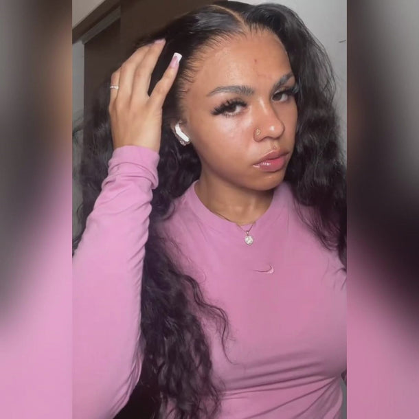 Black Bohemian Curly 13x6 Three Go Wig Video
