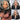 Skunk-Streifen-Highlight Schwarz und Honigblond 613 Farbe 13x4 Transparente Spitze Frontal Lange Echthaar-Perücke