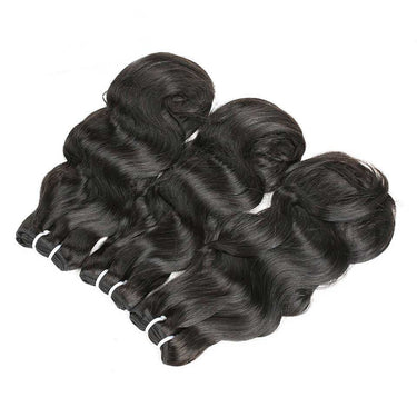 Megalook 100% Unprocessed Super Double Draw Hair 15A Grade Funmi Body Wave Human Hair 3 Bundles Deal