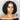 Megalook T Part Jerry Curly Bob Natural Black 100% Human Hair Wig