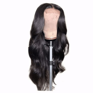 $109.9 22inch 4X4 Transparent Lace Closure Wigs Body Wave Wig Pre-Plucked With Baby Hair